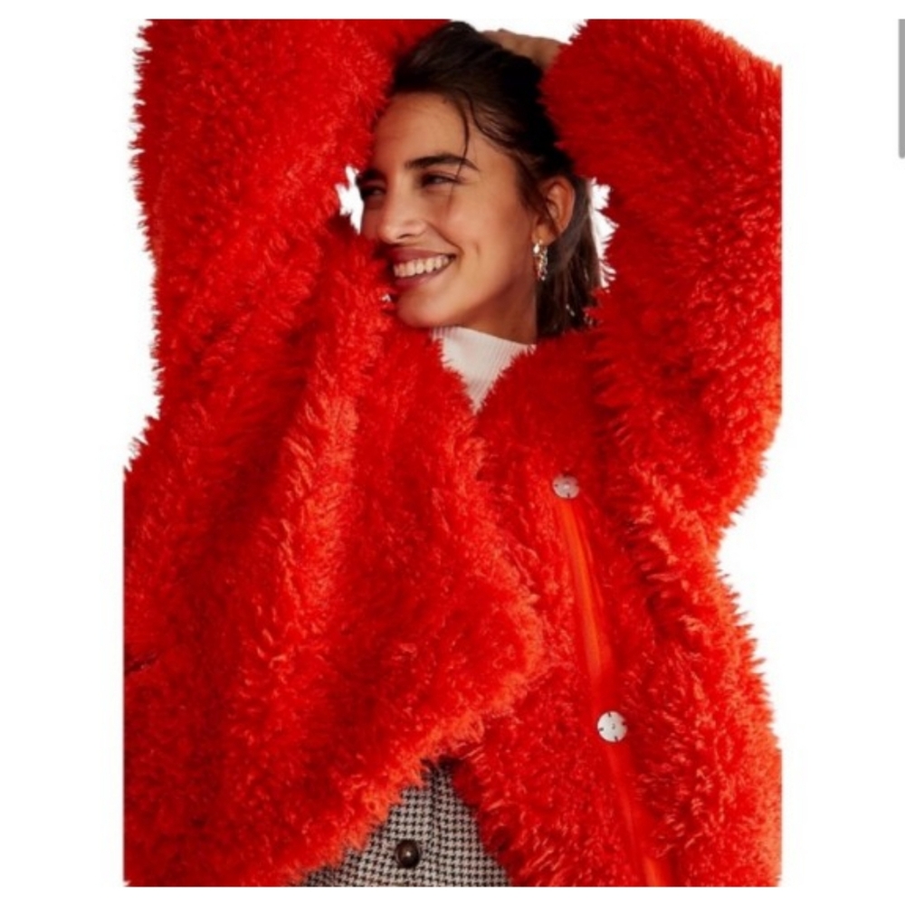 Free People Vibrant Patterned Jacket - image 4